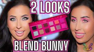 2 Looks using the NEW BLEND BUNNY PLASTIC PALETTE + Comparisons and Swatches