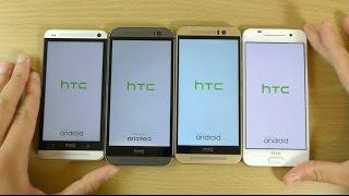 HTC One A9 VS M9 VS M8 VS M7 - Which is Fastest?