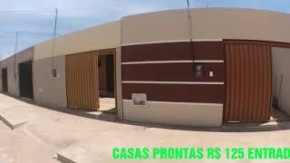 CASAS DE R$ 125 MIL COM ENTRADINHAS DE R$ 10 MIL!!! VOCÊ QUER?