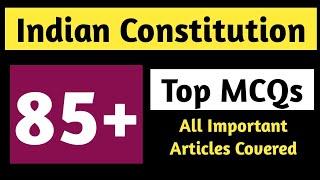 Indian Polity MCQs | All Important Articles Covered | Indian Constitution MCQs #upsc #ias