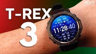 Amazfit T-Rex 3 Smartwatch im Test | Robust, GPS, Fitness-Tracking & mehr