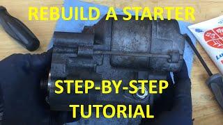 How To Rebuild a Starter - Step by Step