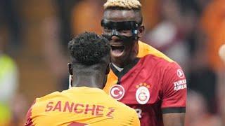 First goal for Victor Osimhen with Galatasaray.