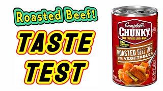 Campbell’s Chunky Roast Beef Tips With Vegetables Soup Review