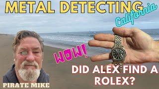 Wow! Did Alex find a gold Rolex?