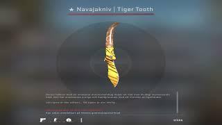 Navaja tiger tooth unbox