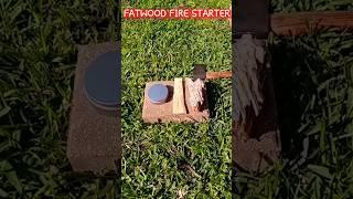 BEST FIRE STARTER KIT #hiking #adventure #camping #bushcraft  #fatwood #firestarter #viral #2023