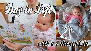 DAY IN LIFE WITH A 2 MONTH OLD BABY | PlantPowerBaby