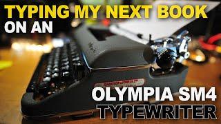 A 1950s Olympia SM4 typewriter - this is what I will write my next book on!