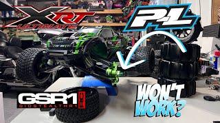 XRT ULTIMATE - Anyone run into this issue with Proline wheels on Traxxas aluminum￼ steering block?