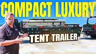 FIRST LOOK! Compact Luxury Tent Trailer | MDC Robson XTT Dual Fold