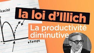 La loi d’Illich : Le principe de la productivité diminutive