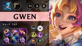 Gwen Top vs Ambessa - KR Challenger Patch 25.06