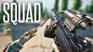 ACTION-PACKED INFANTRY WARFARE - Squad V11 Gameplay