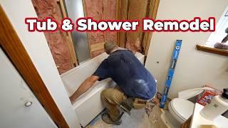 Tub Shower Remodel Timelapse