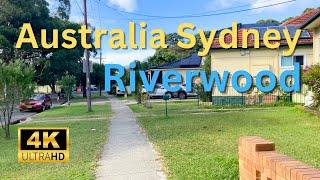 【4K Walk】Walking in Riverwood Sydney Australia on Sunny Day 2023