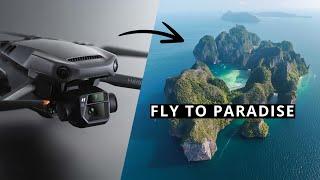 DJI Mavic 3 Cine – Range Test. Fly To Paradise Island.