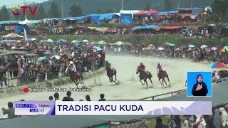 Serunya Pacu Kuda Tradisi Turun Temurun Gayo di Aceh dengan Joki Cilik #BuletiniNewsSiang 09/01