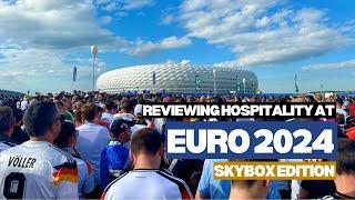 EURO 2024 hospitality review | Skybox | The Padded Seat