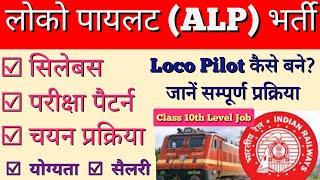 RRB ALP Exam l Assistant Loco Pilot Syllabus, Exam Pattern, Eligibility, Salary, Selection Process