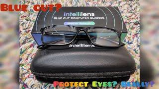 Unboxing : Intellilens Square Blue Cut Computer Glasses for Eye Protection