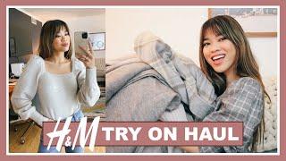 HUGE FALL H&M TRY ON HAUL! Cozy Sweaters, Jackets, Loungewear & more - the best cold weather pieces