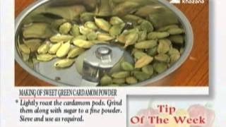 Khana Khazana September 15 '11 Tip Of The Week