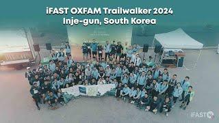 iFAST Oxfam Trailwalker 2024 - Inje-gun, South Korea