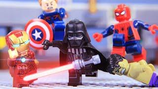 LEGO STAR WARS The Rise of Darth Vader vs Avengers