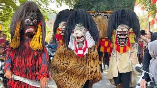 SERU !! Arak Arakan Barongan Blora dan Reog Ponorogo Seni Barong SINGO KUBRO Live Ds Temurejo