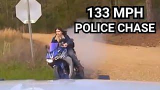 Craziest High Speed Motorcycle Chase of ALL Time