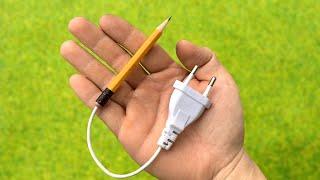 How To Make Simple Pencil Welding Machine At Home With Blade | DIY Tech Trends