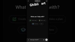 # Ghibli art                                             How to change our photo in gibili art #fana