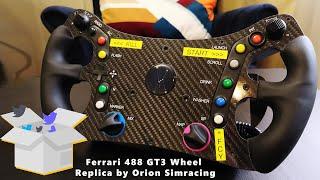 Orion Simracing Ferrari 488 GT3 Wheel Replica Unpack