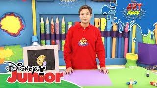 Art Attack Bastelclip #73: Planeten | Disney Junior