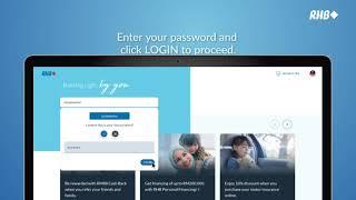 The All New RHB Online Banking Website