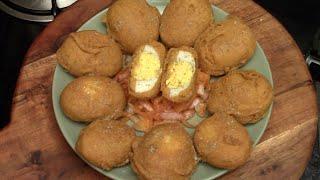 Street Style Egg Bonda Recipe | Street Food