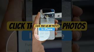 3 iPhone Camera Setting to change to Shoot 48 MP Photos #iphonecamera #camera #iphone
