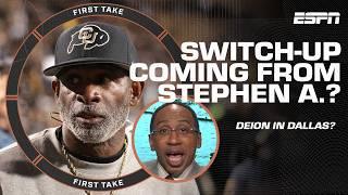 Stephen A. could FLIP THE SCRIPT on Cowboys hate if Jerry Jones hires Deion Sanders  | First Take