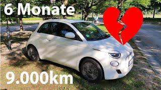 Fiat 500e  - Fazit nach 6 Monaten und 9000 km