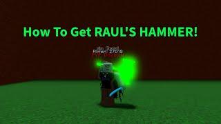 How to Get Raul's Hammer In Beat Up Dummies Simulator!