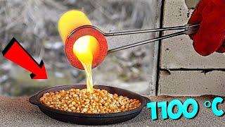 EKSPERIMEN: Membuat Popcorn dengan LAVA!