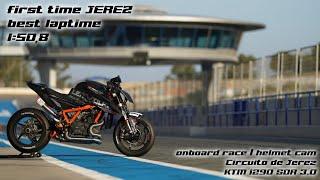 First time Jerez / race 1 / KTM 1290 Superduke R