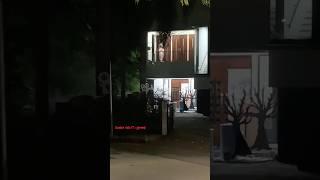 WIDIH POCONGNYA IKUT NONGKRONG DI BALKON‍ #trending #shorts #pocong #hantu #creepy #horror