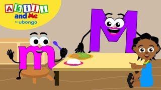 Meet Letter M! | Learn the Alphabet with Akili | Cartoons from Africa for Preschoolers