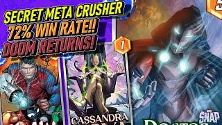 This Secret 72% Win Rate Deck CRACKS The Meta! Marvel Snap