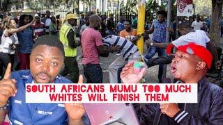 Black South Africans MUMU too Much. How can they H@te Nigerians and chose Whites Stealing from them