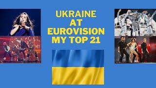 Ukraine At Eurovision - My Top 21