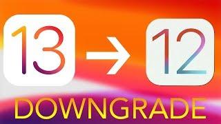 How to downgrade from iOS 13 Beta back to iOS 12