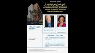 Semel Grand Rounds, 2025-01-07, Dr. Patricia L. Gerbarg, Dr. Richard P. Brown